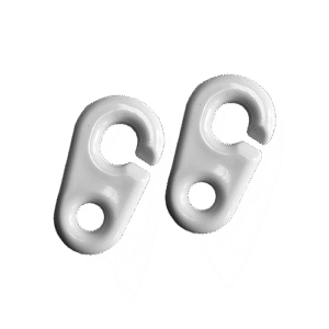 Clips i plast, 2-pack